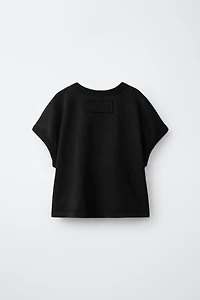ENSEMBLE T-SHIRT ET PANTALON BALLON EFFET DÉLAVÉ