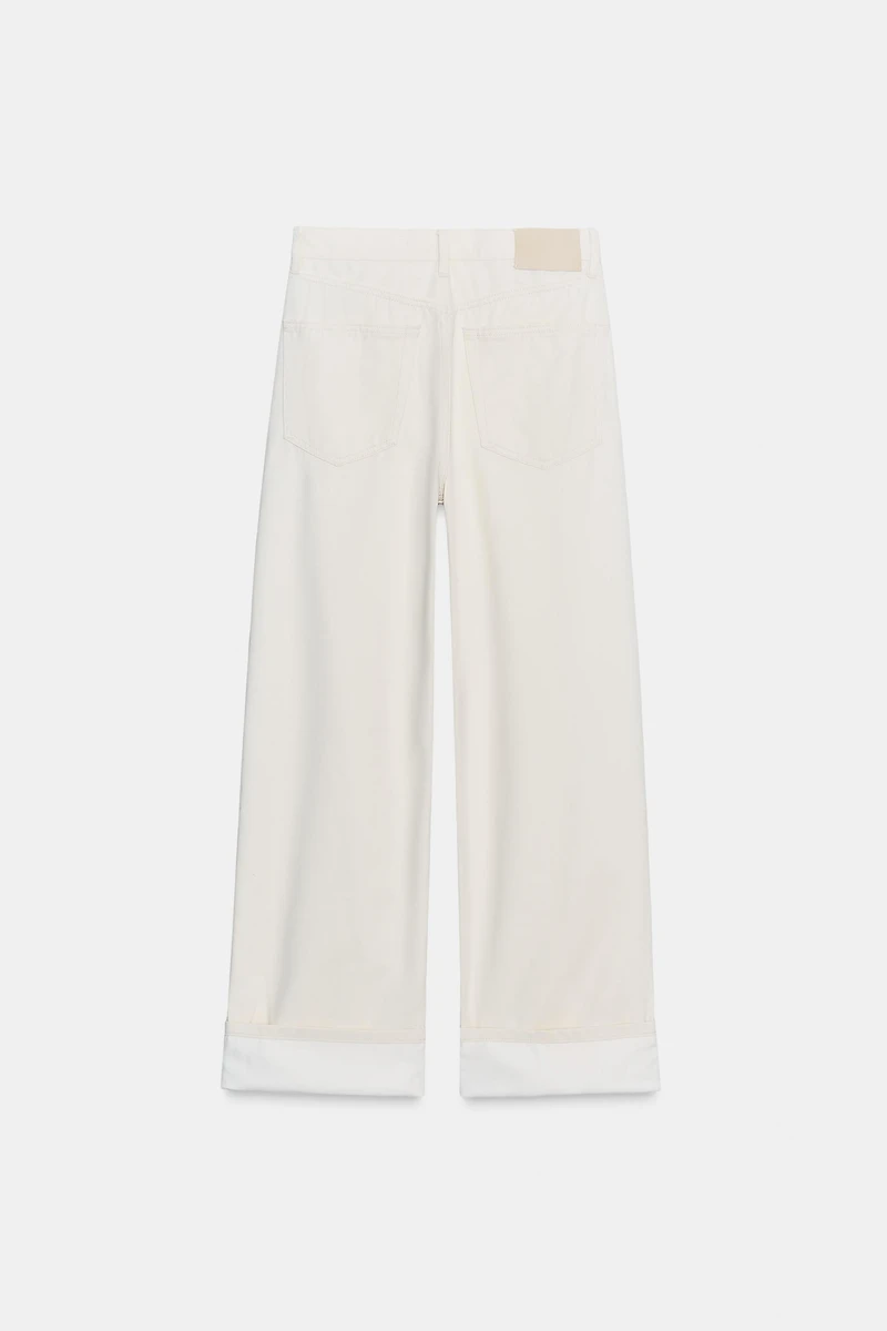 ZW COLLECTION LOW-RISE BAGGY JEANS