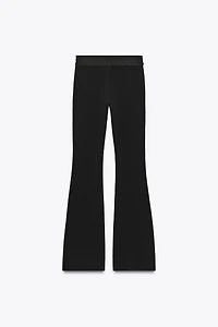 CONTOURING STRETCH FLARE PANTS