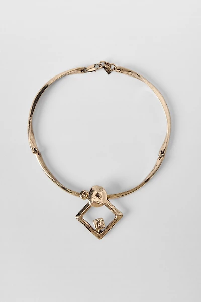 ARTICULATED METAL PIECE NECKLACE KATE MOSS X ZARA