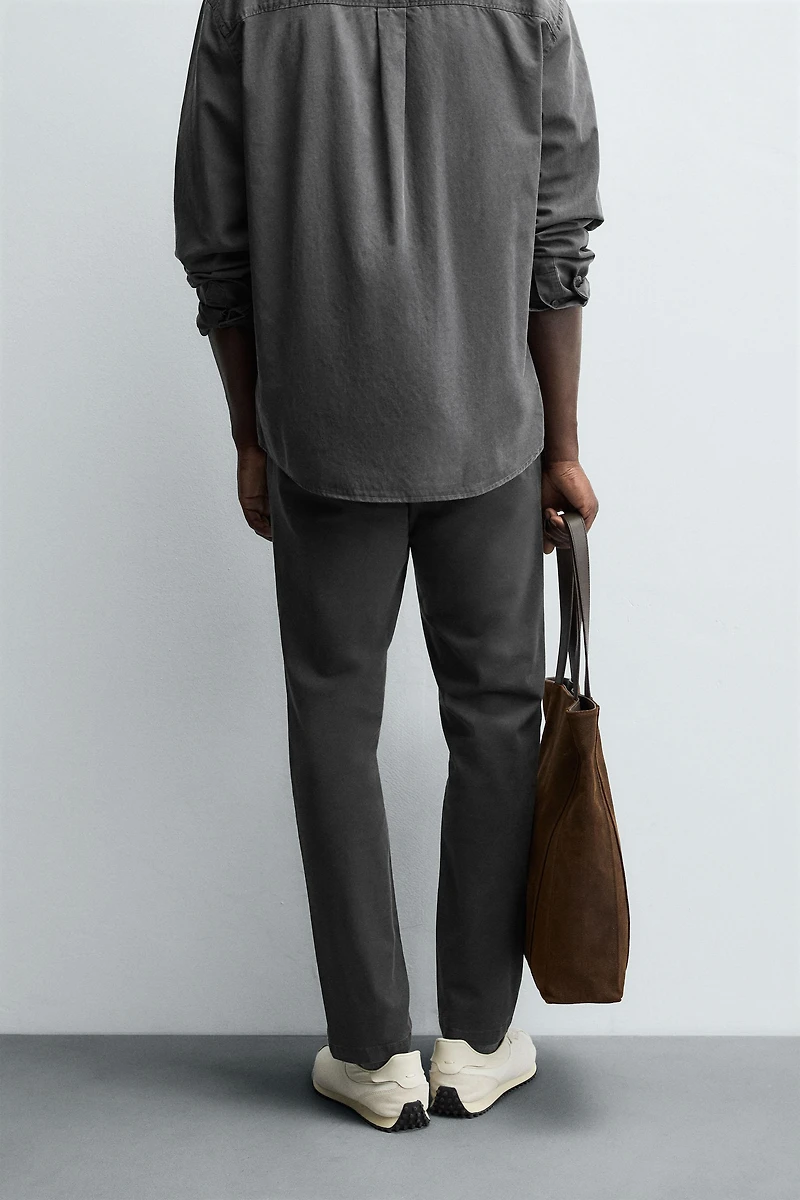 SKINNY CHINO PANTS