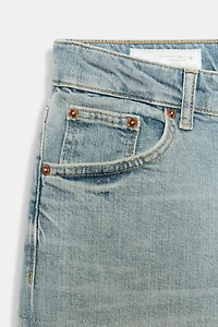 JEAN TRF CAPRI TAILLE MOYENNE
