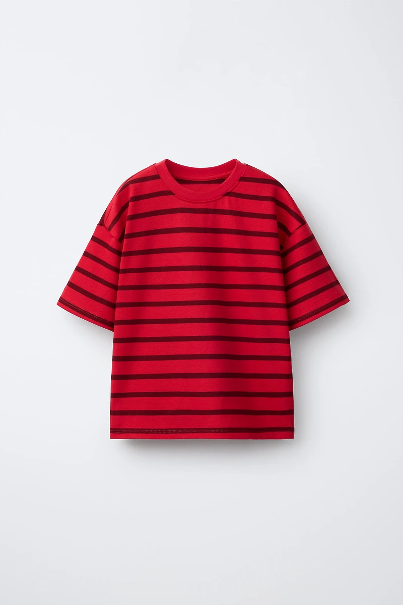 HEAVYWEIGHT STRIPE T-SHIRT