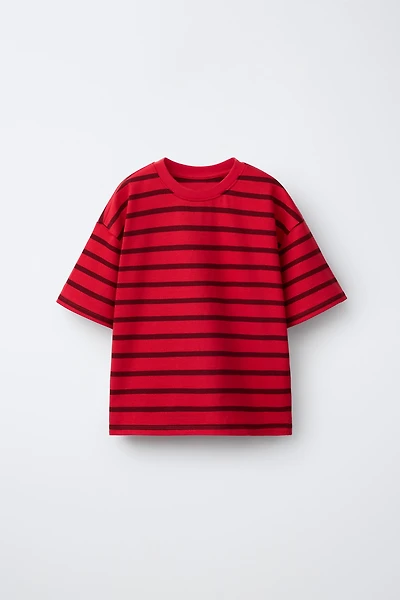 T-SHIRT RAYURES HEAVY WEIGHT