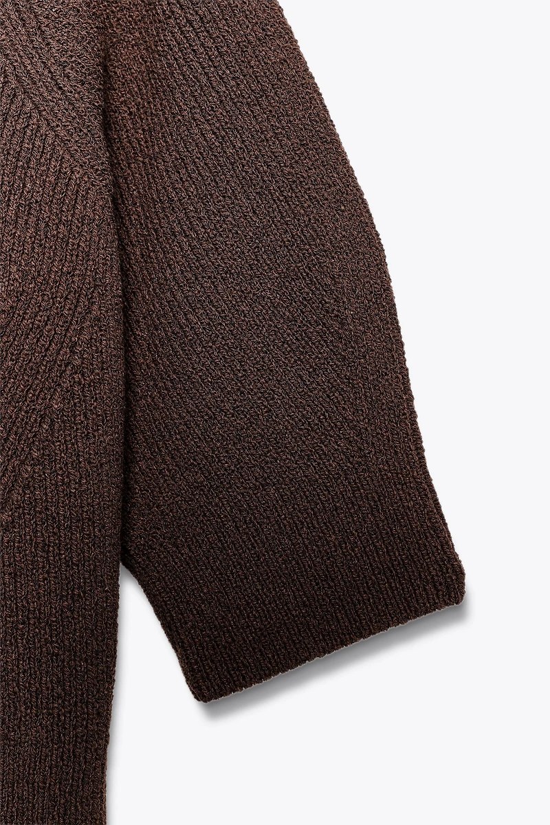 RIB KNIT SWEATER