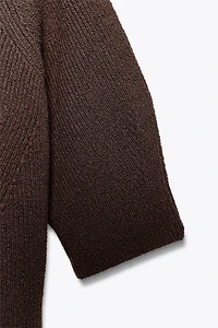 RIB KNIT SWEATER