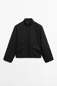 Veste courte matelassée déperlante