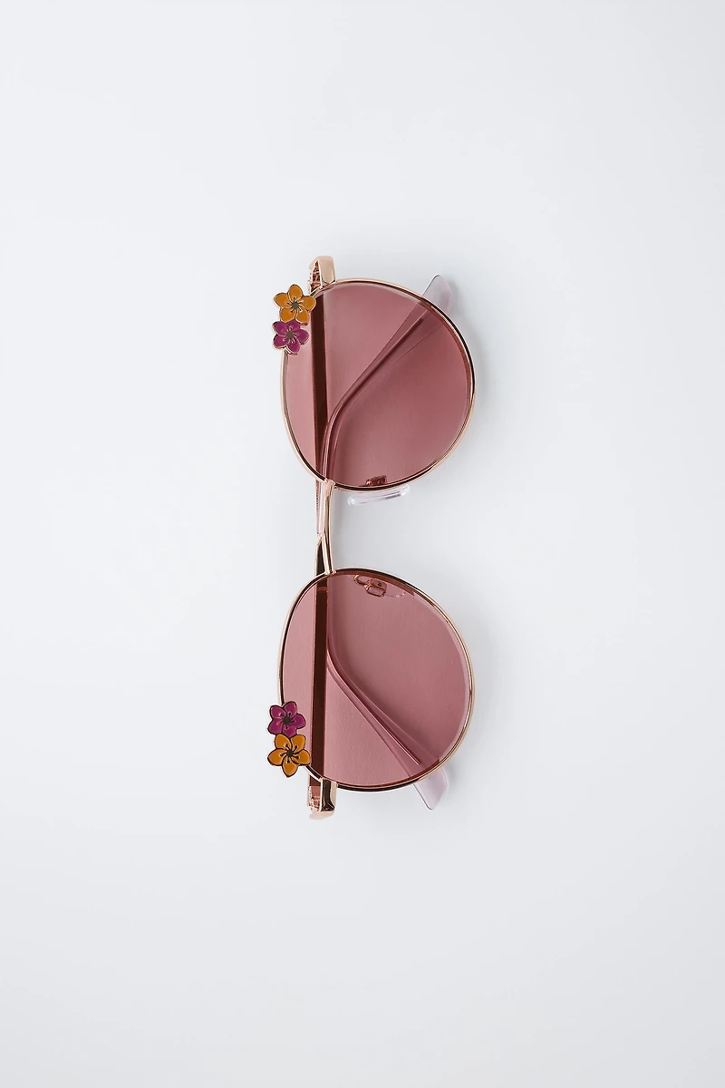 LUNETTES DE SOLEIL MÉTALLIQUES HIBISCUS
