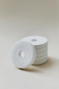 LOT DE CÉRAMIQUES PARFUMÉES WHITE POWDERY (LOT DE 6)