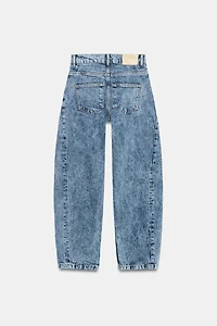 ZW COLLECTION BALLOON HIGH-WAIST JEANS