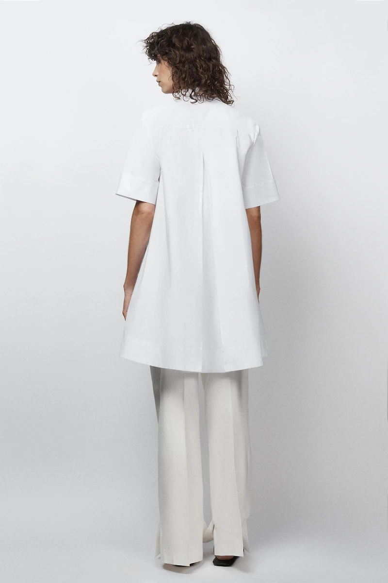 ZW COLLECTION SHORT SLEEVE SHIRT DRESS