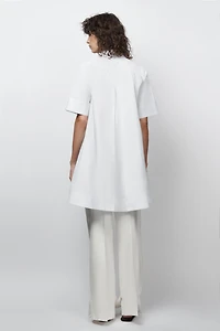 ZW COLLECTION SHORT SLEEVE SHIRT DRESS