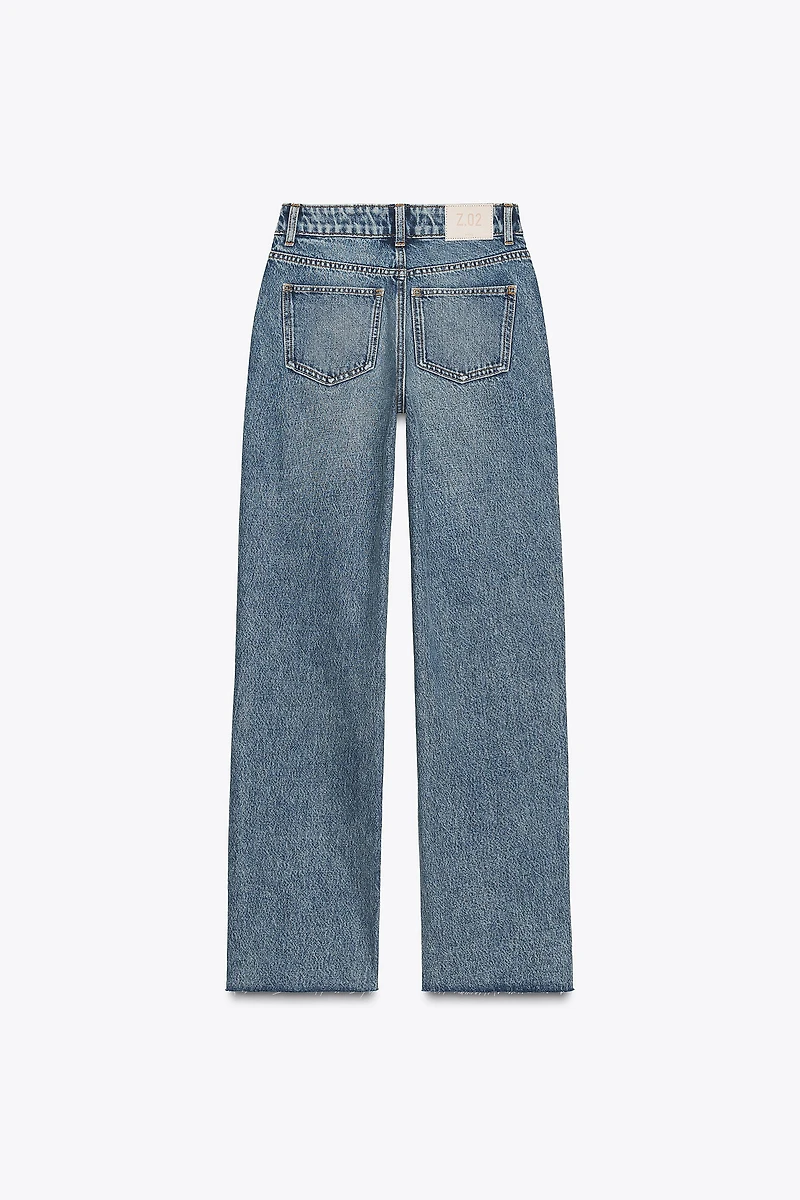 Z.02 STRAIGHT HIGH WAIST ANKLE JEANS