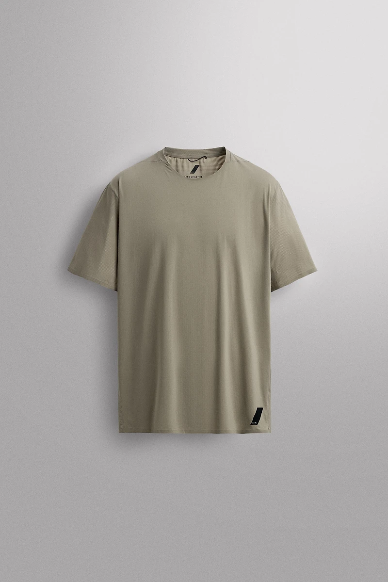 COMBINATION TECHNICAL RUNNING T-SHIRT
