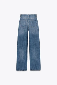 JEANS TRF WIDE LEG TAILLE HAUTE FULL LENGTH