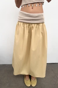 FRINGE BUTTON CROP TOP