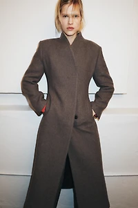 MANTECO WOOL COAT ZW COLLECTION LIMITED EDITION