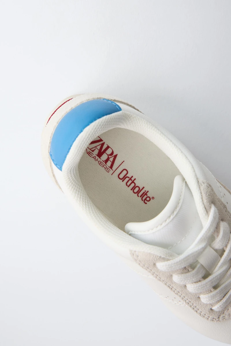 PIECED SNEAKERS