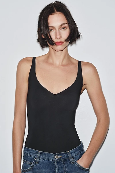 POLYAMIDE STRAPPY BODYSUIT