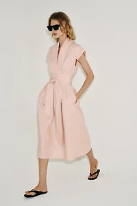 ROBE-CHEMISE AVEC CEINTURE ZW COLLECTION
