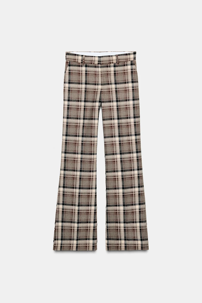 PANTALON À CARREAUX