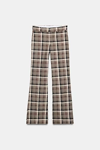 PANTALON À CARREAUX