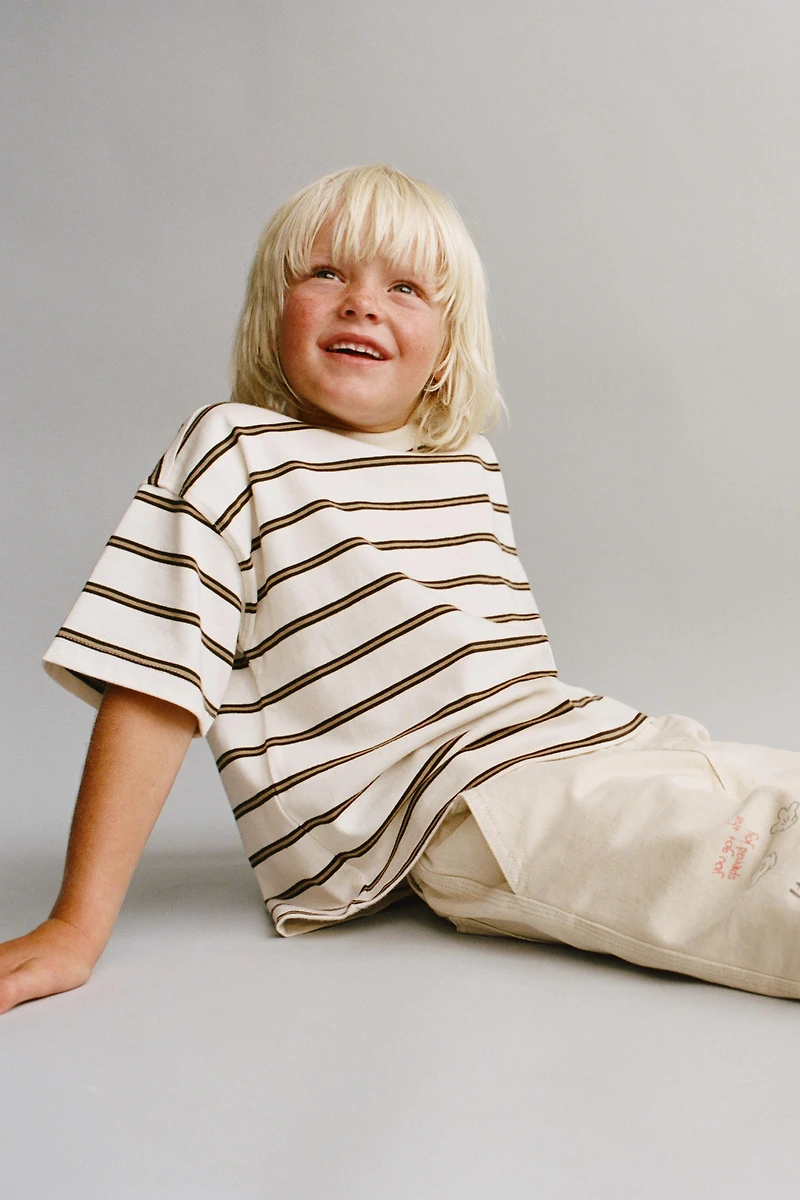 MICKEY MOUSE © DISNEY TWILL BAGGY PATCH PANTS