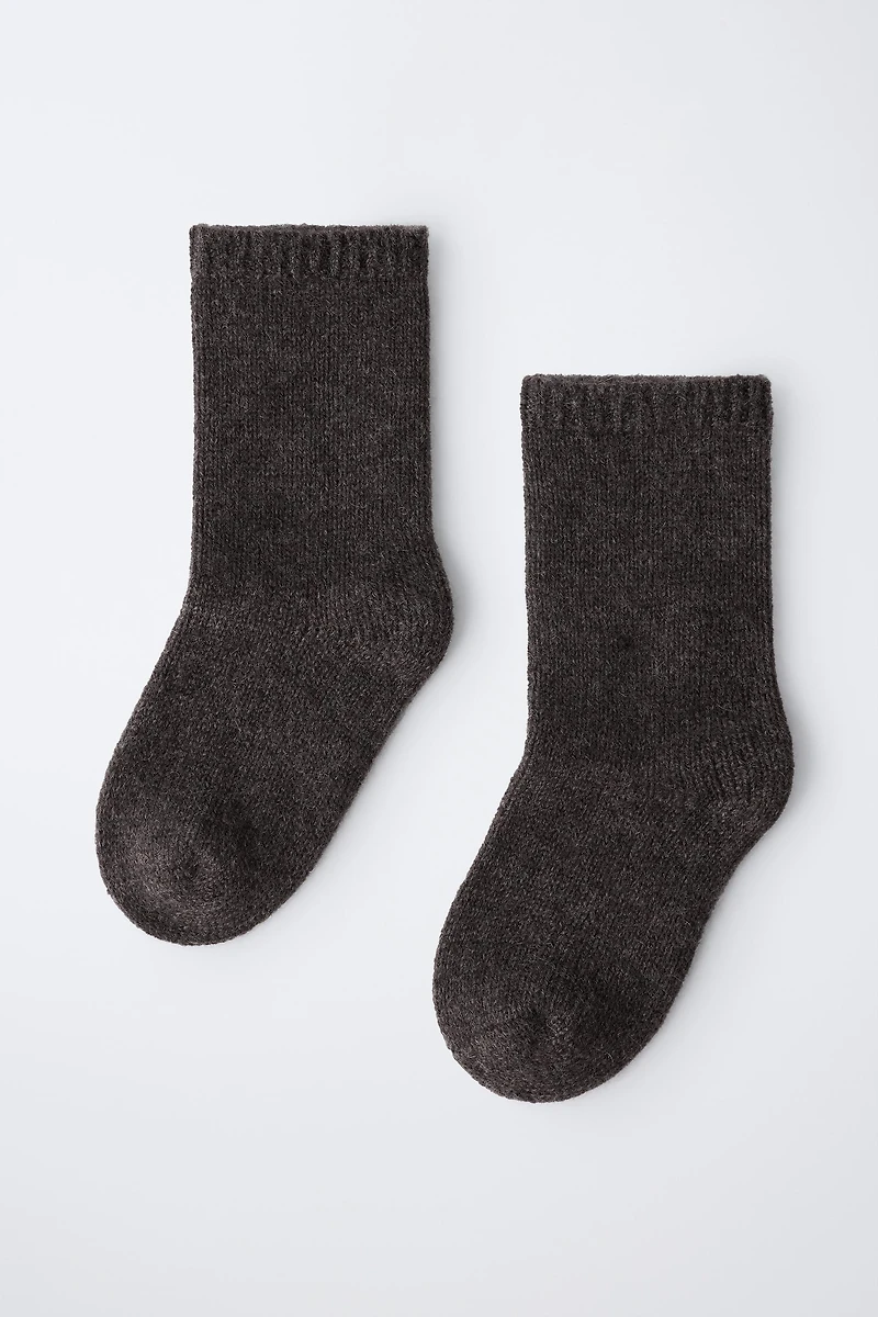100% CASHMERE KNIT SOCKS