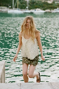 SEQUIN TANK TOP