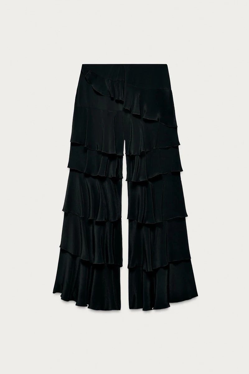 RUFFLED PANTS MARISA BERENSON X ZARA