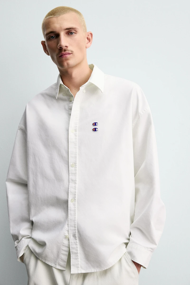 CHEMISE OXFORD À ÉCUSSONS CHAMPION ® X ZARA