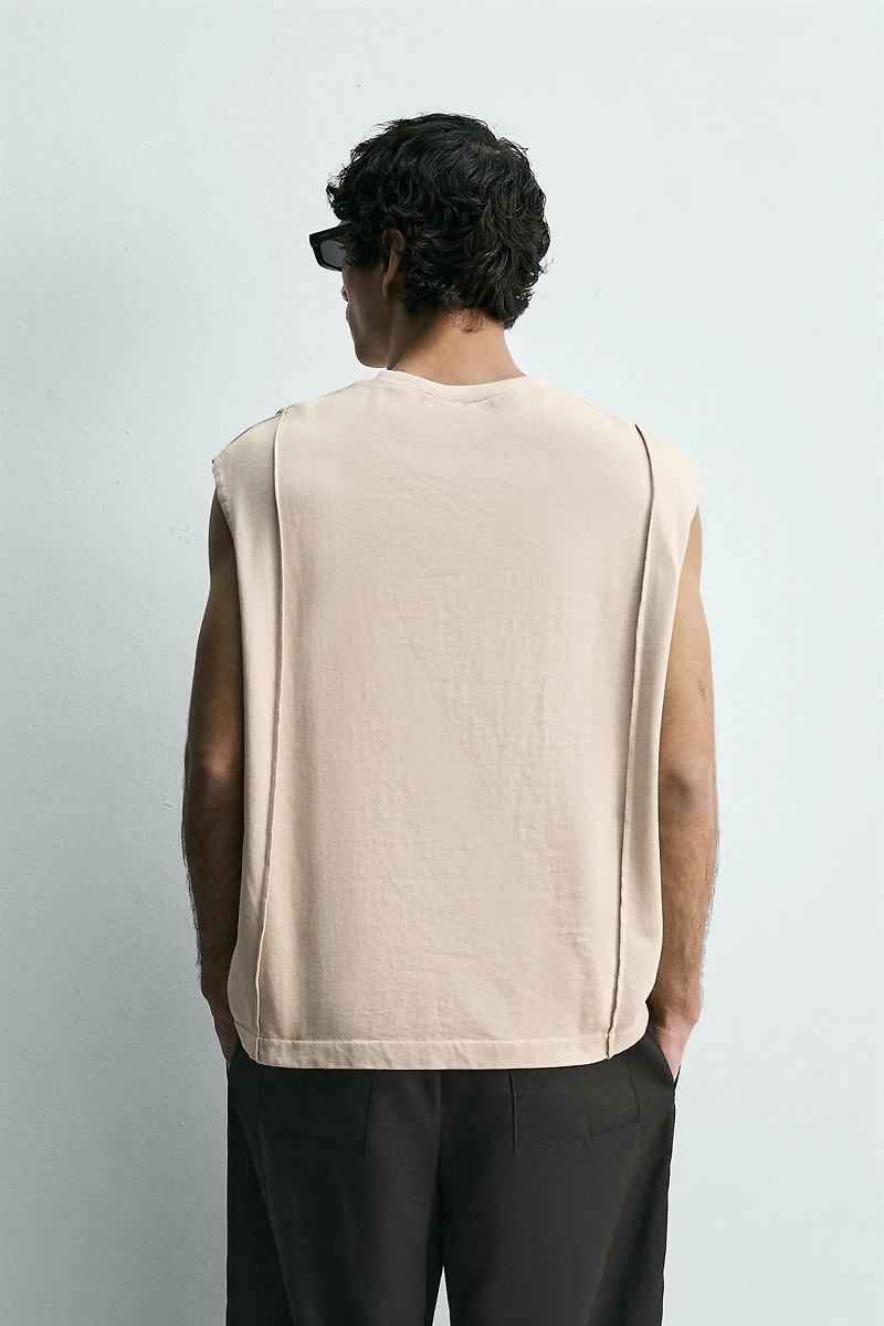 SEAMED TANK TOP