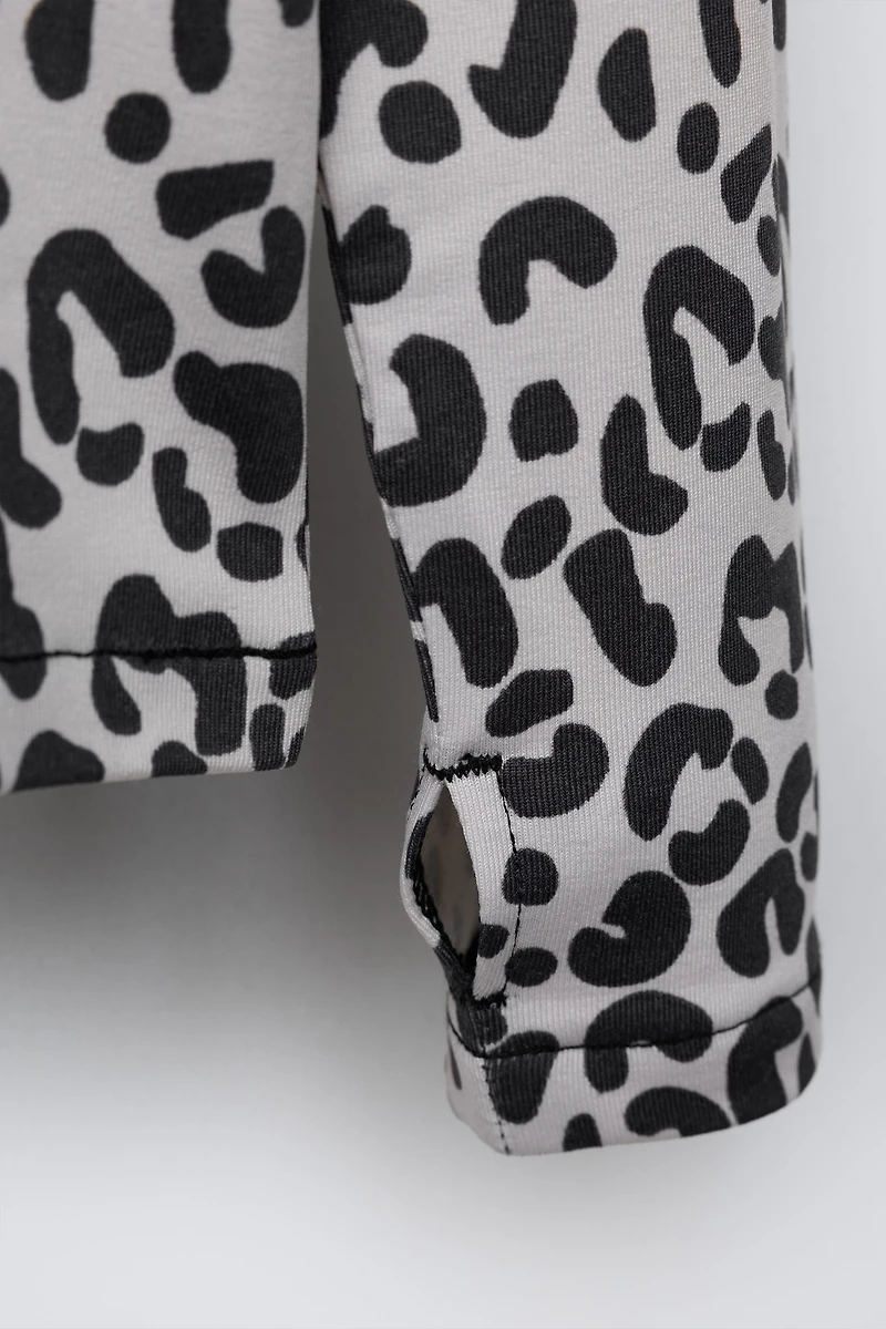 T-SHIRT RESPIRANT ANIMAL PRINT