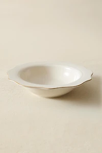 ASSIETTE CREUSE PORCELAINE FILET