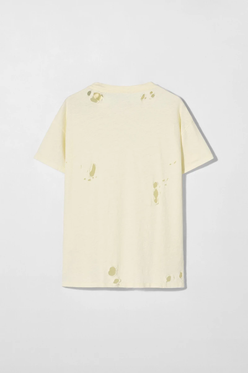 T-SHIRT À DÉCHIRURES KATE MOSS X ZARA