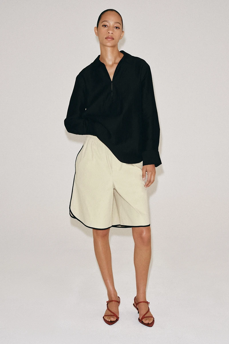 ZW COLLECTION STRIPED SHIRT