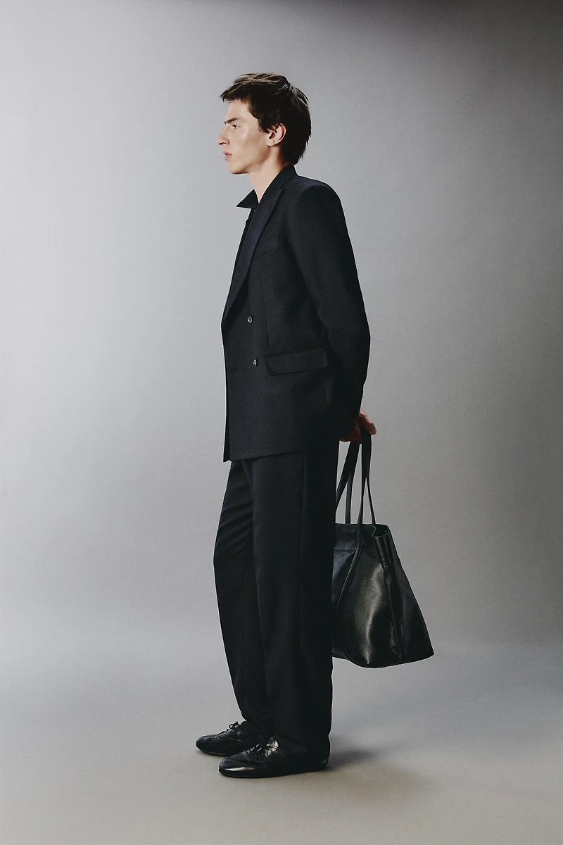 DOUBLE BREASTED SUIT BLAZER