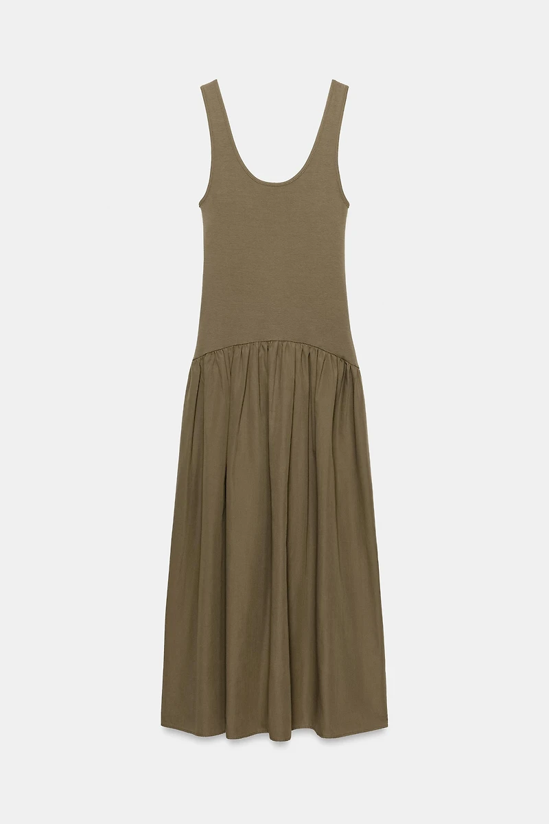 ROBE BIMATIÈRE À BRETELLES