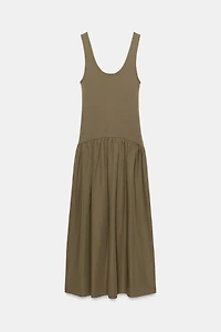 ROBE BIMATIÈRE À BRETELLES