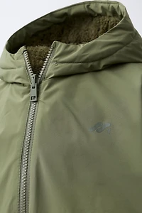 BLOUSON RÉVERSIBLE HYDROFUGE LOGO