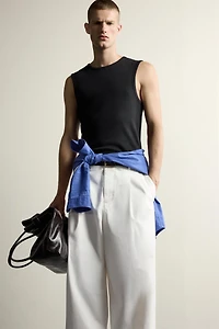 RIBBED TANK TOP
