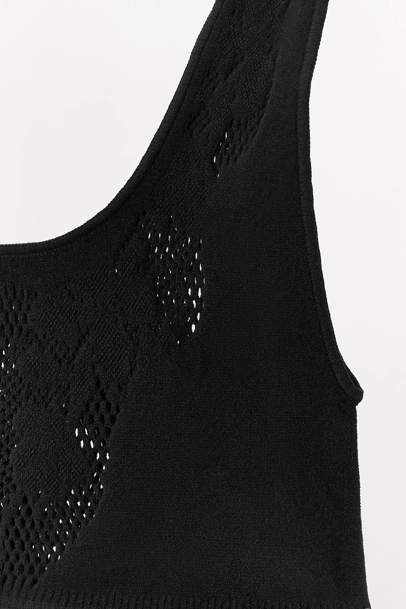 SEAMLESS LACE BRALETTE
