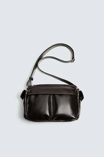 LEATHER CROSSBODY BAG