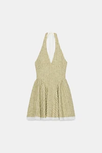 ROBE HALTER STRUCTURÉE