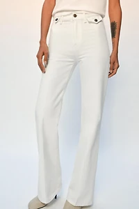 ZW COLLECTION HIGH-WAIST FLARE JEANS