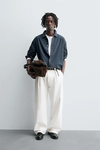 CHEMISE EN DENIM COULEUR