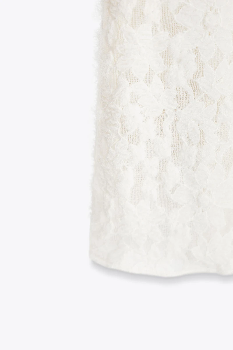 SOFT-TOUCH LACE SKIRT