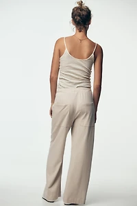 PANTALON DROIT RUSTIQUE