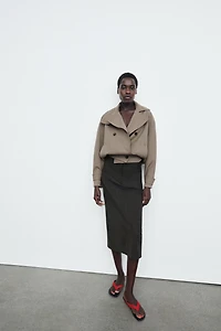 ZW COLLECTION STRAIGHT MIDI SKIRT