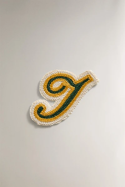 COTTON LETTER J PATCH